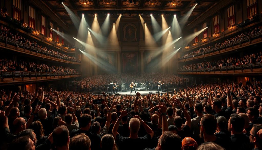 Sabaton concert historique