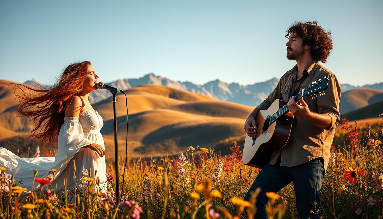 The battle of evermore : influences folk et duo vocal